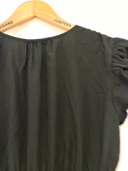 Rails Black Tiered Cotton Dress XL