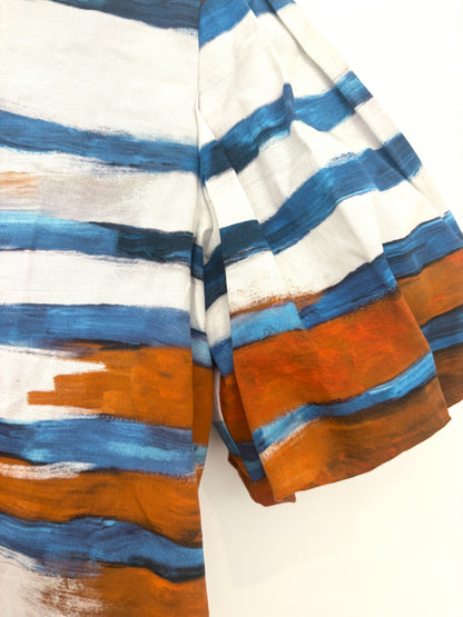 New With Tags Moschino Couture Striped Blouse UK 8