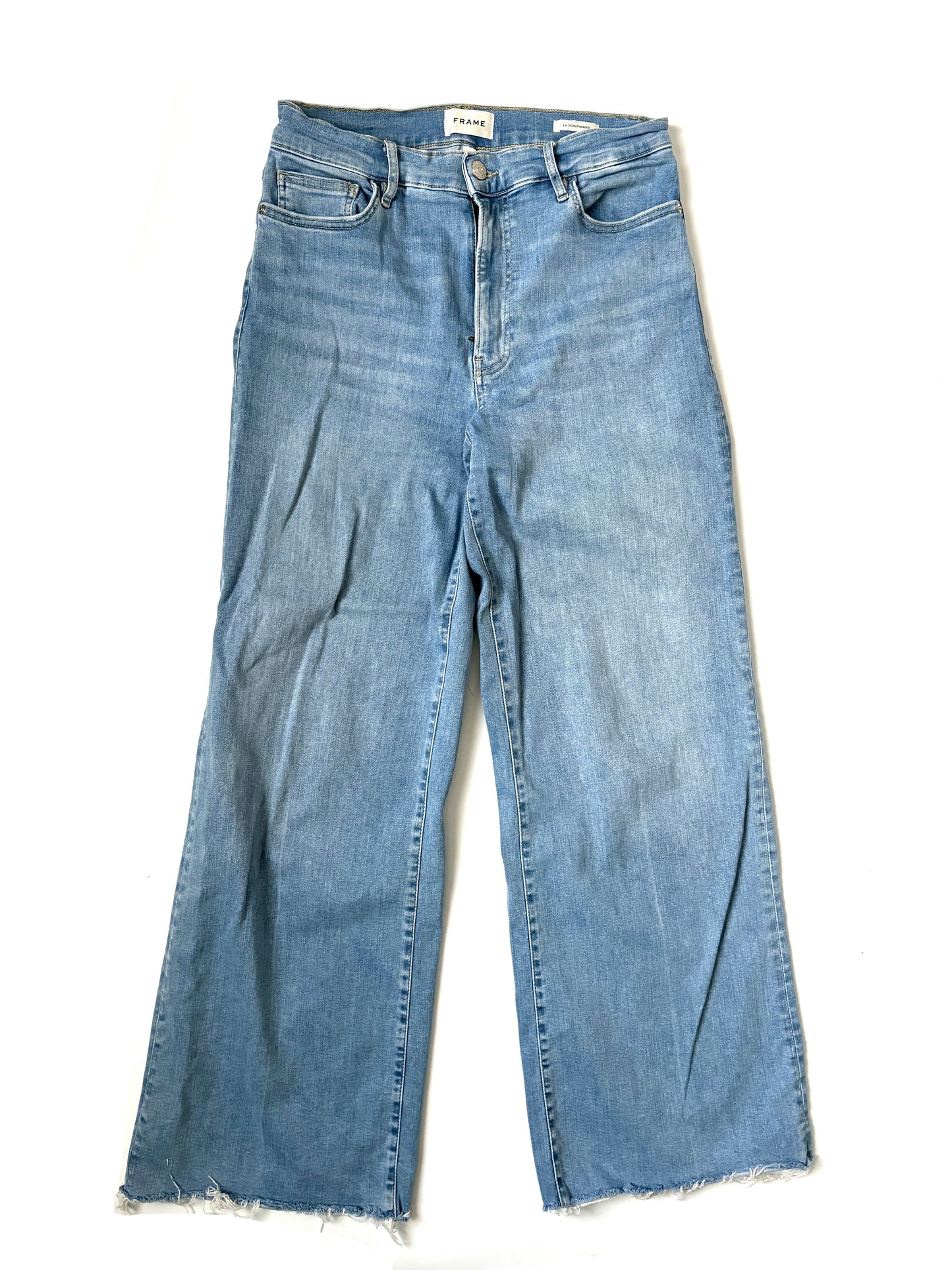 Frame Le Slim Palazzo Blue Jeans