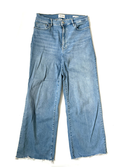 Frame Le Slim Palazzo Blue Jeans