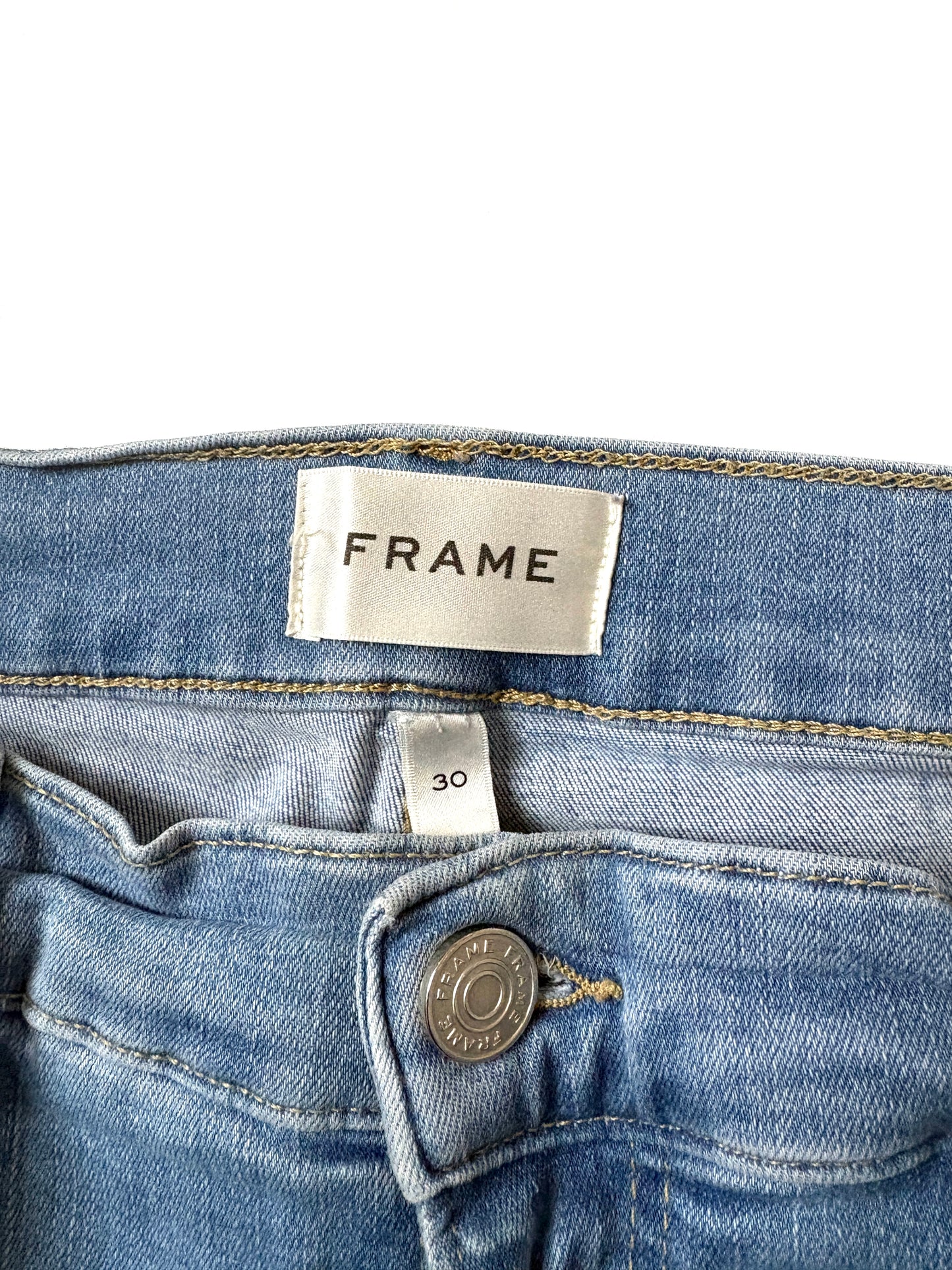 Frame Le Slim Palazzo Blue Jeans 30"