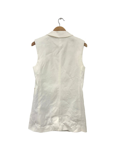 New With Tags Scotch & Soda Ecru Longline Waistcoat S