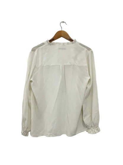 The Fold Silk White Blouse UK 12