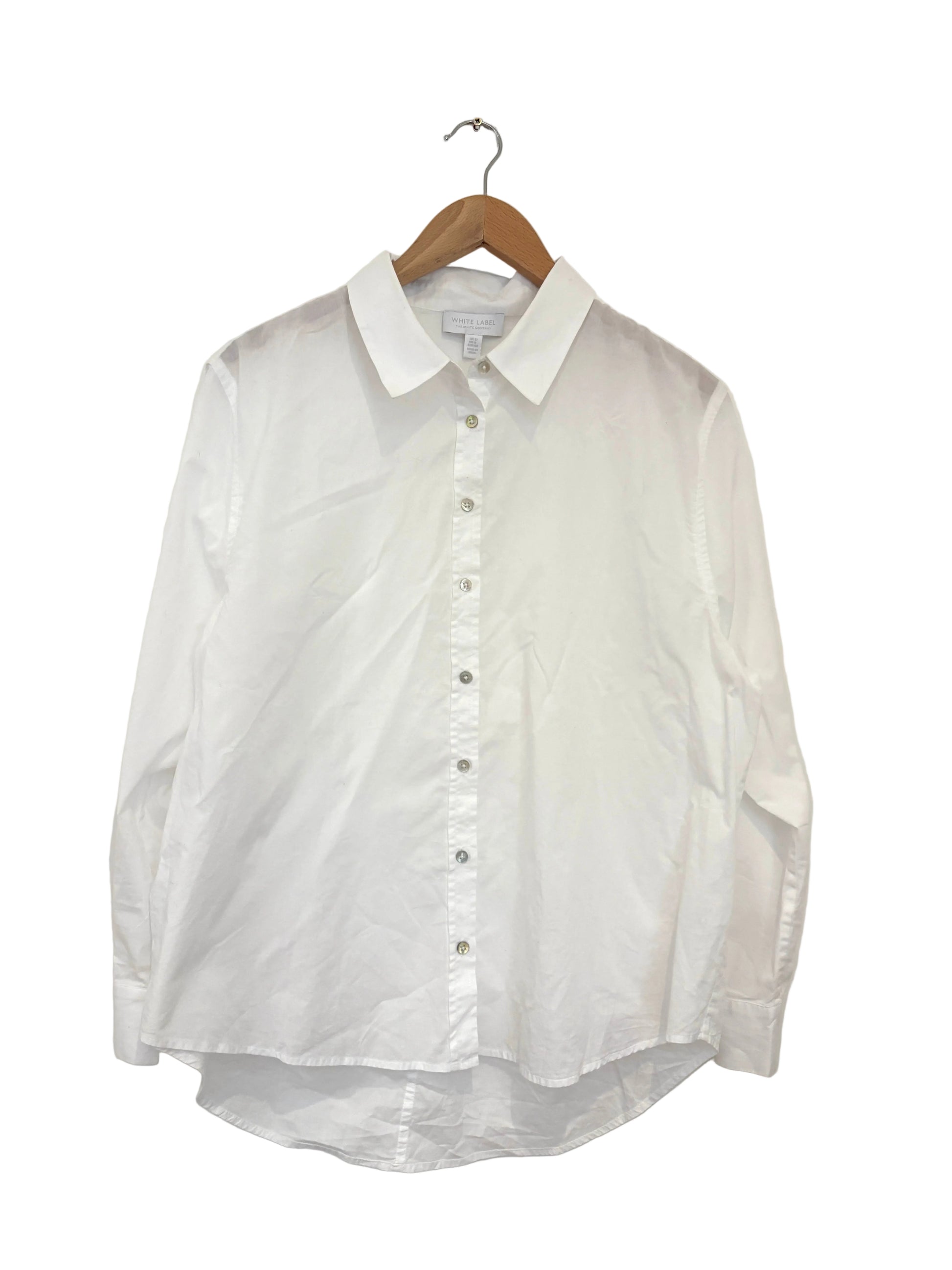White Company white cotton shirt