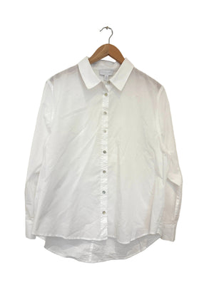 White Company White Cotton Shirt UK 12