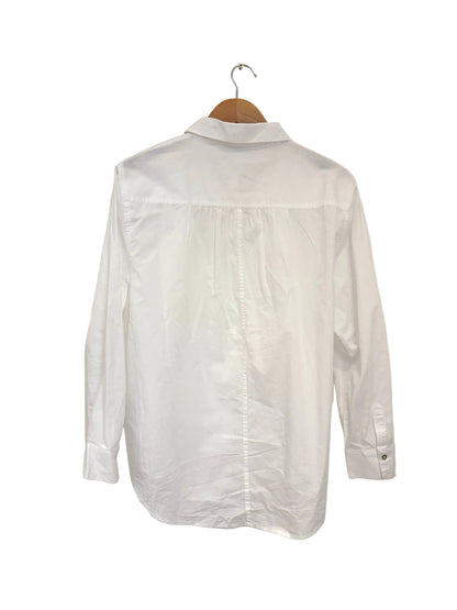 White Company White Cotton Shirt UK 12