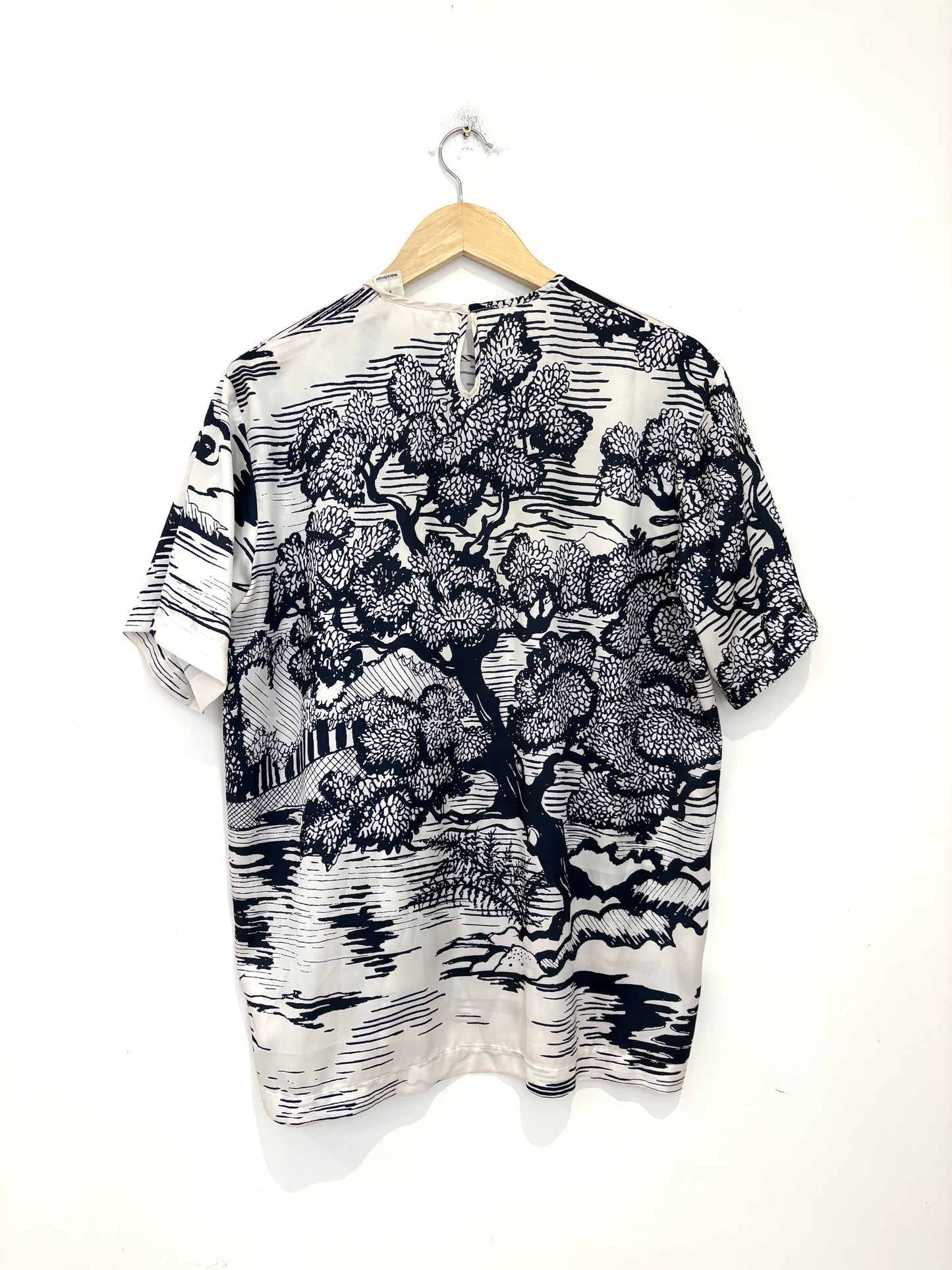 Victoria Victoria Beckham Print Blouse UK 14
