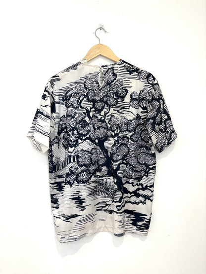 Victoria Victoria Beckham Print Blouse UK 14