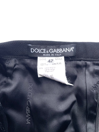 Dolce & Gabbana Virgin Wool Skirt UK 10