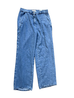 COS Wide Leg Denim Trousers UK 8