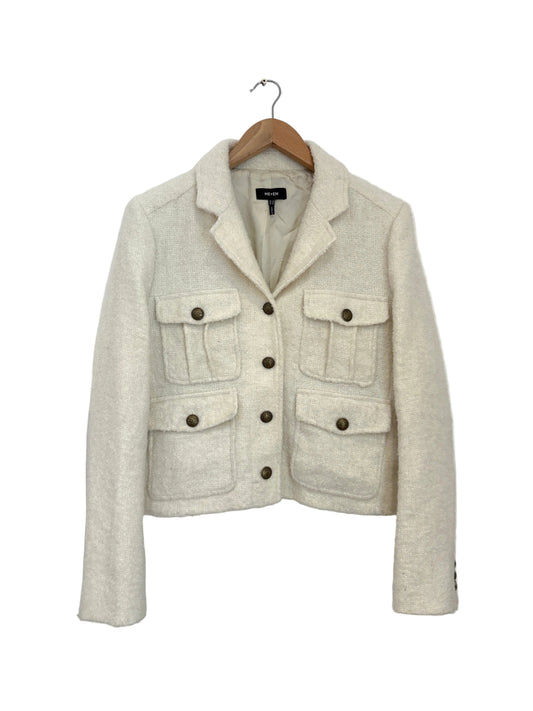 Me+Em Boucle Cream Utility Jacket