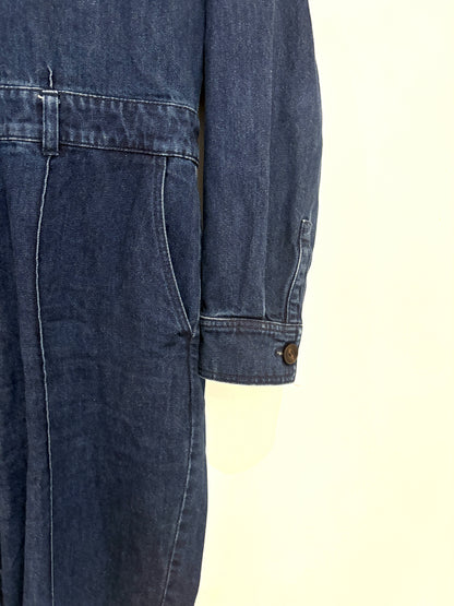 Jigsaw Denim Blue Jumpsuit UK 14