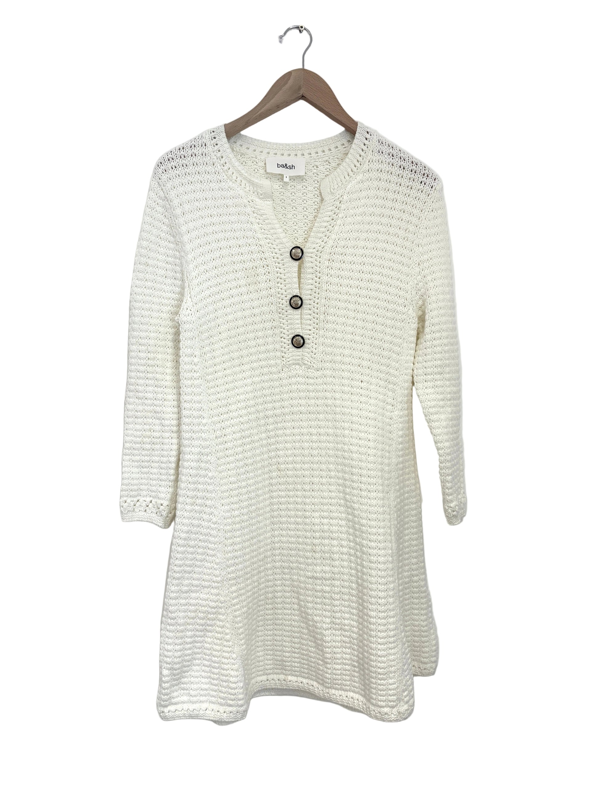 Ba&sh Gysele Knit Mini Dress