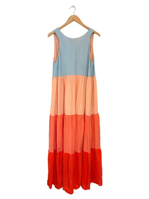 Essentiel Antwerp Colour Block Dress UK 14