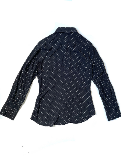 Rag & Bone Farren Polka Dot Shirt M