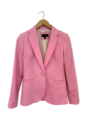 J.Crew Wool Pink Blazer UK 6