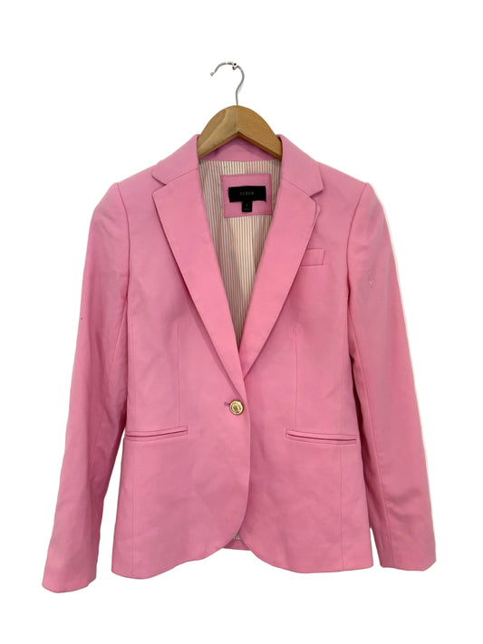 J.Crew pink wool blazer