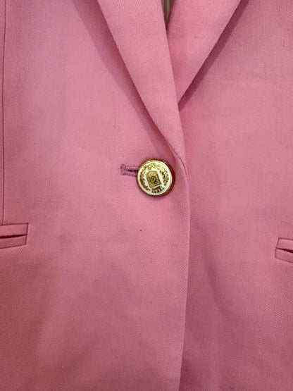 J.Crew Wool Pink Blazer UK 6