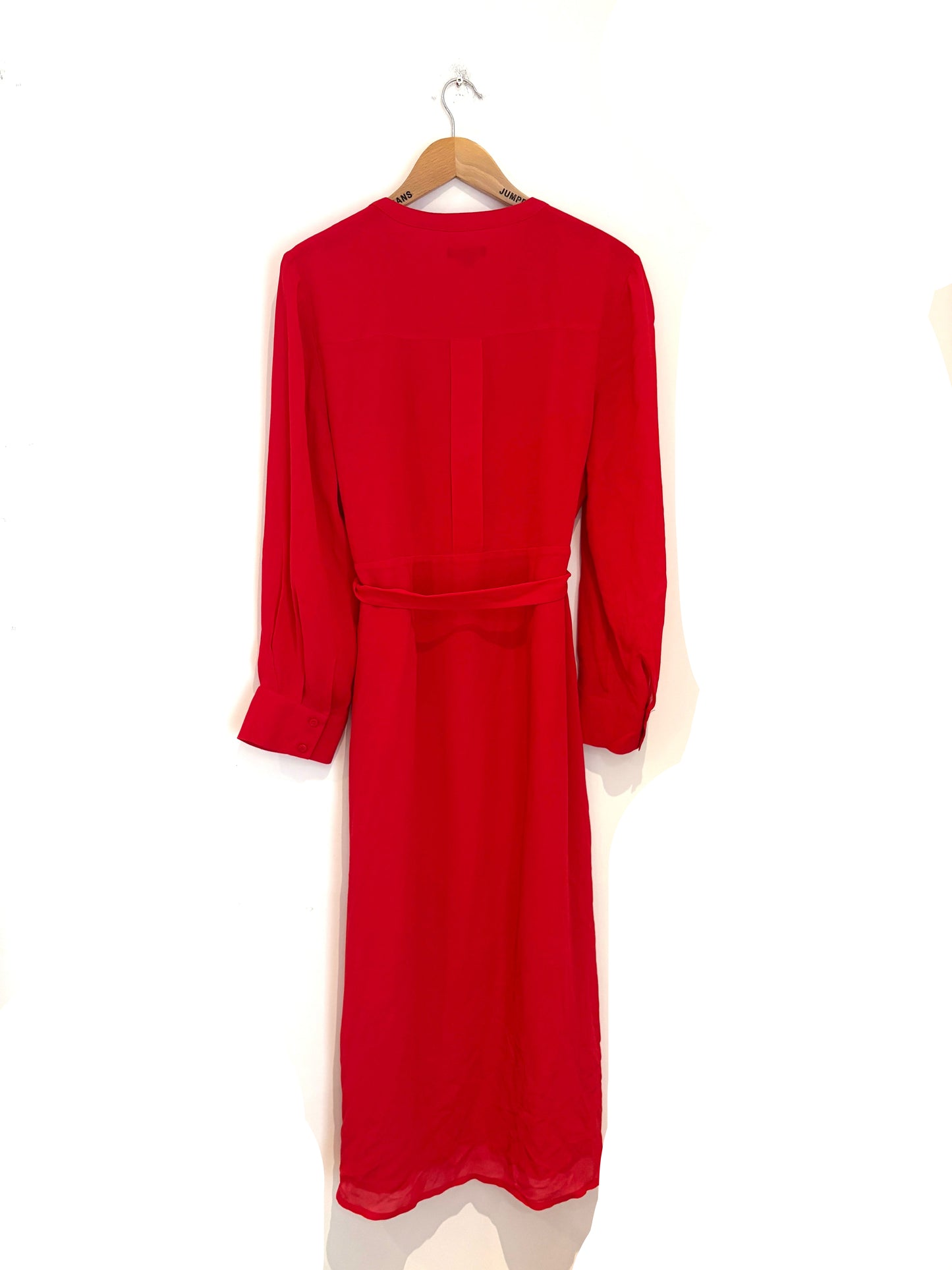 Whistles Red Shirt Dress UK 14