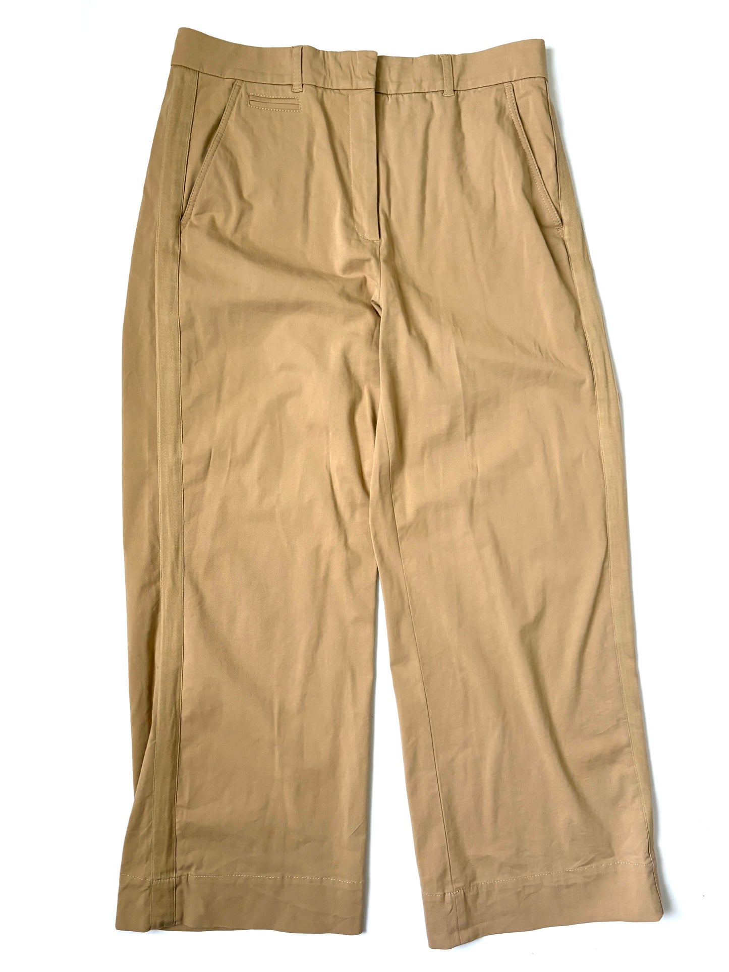 Me+Em Camel Straight Leg Trousers