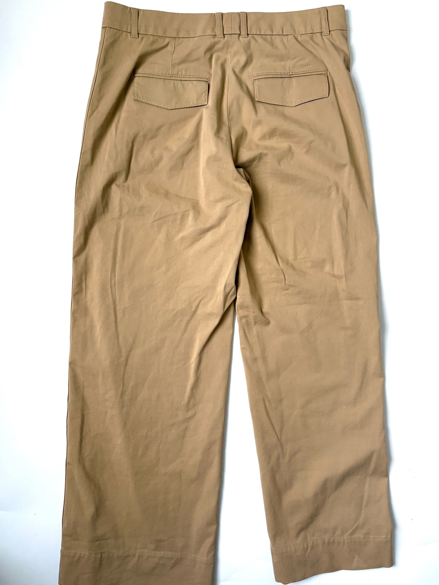 Me+Em Camel Straight Leg Trousers UK 14