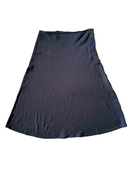 Ba&sh navy flare skirt