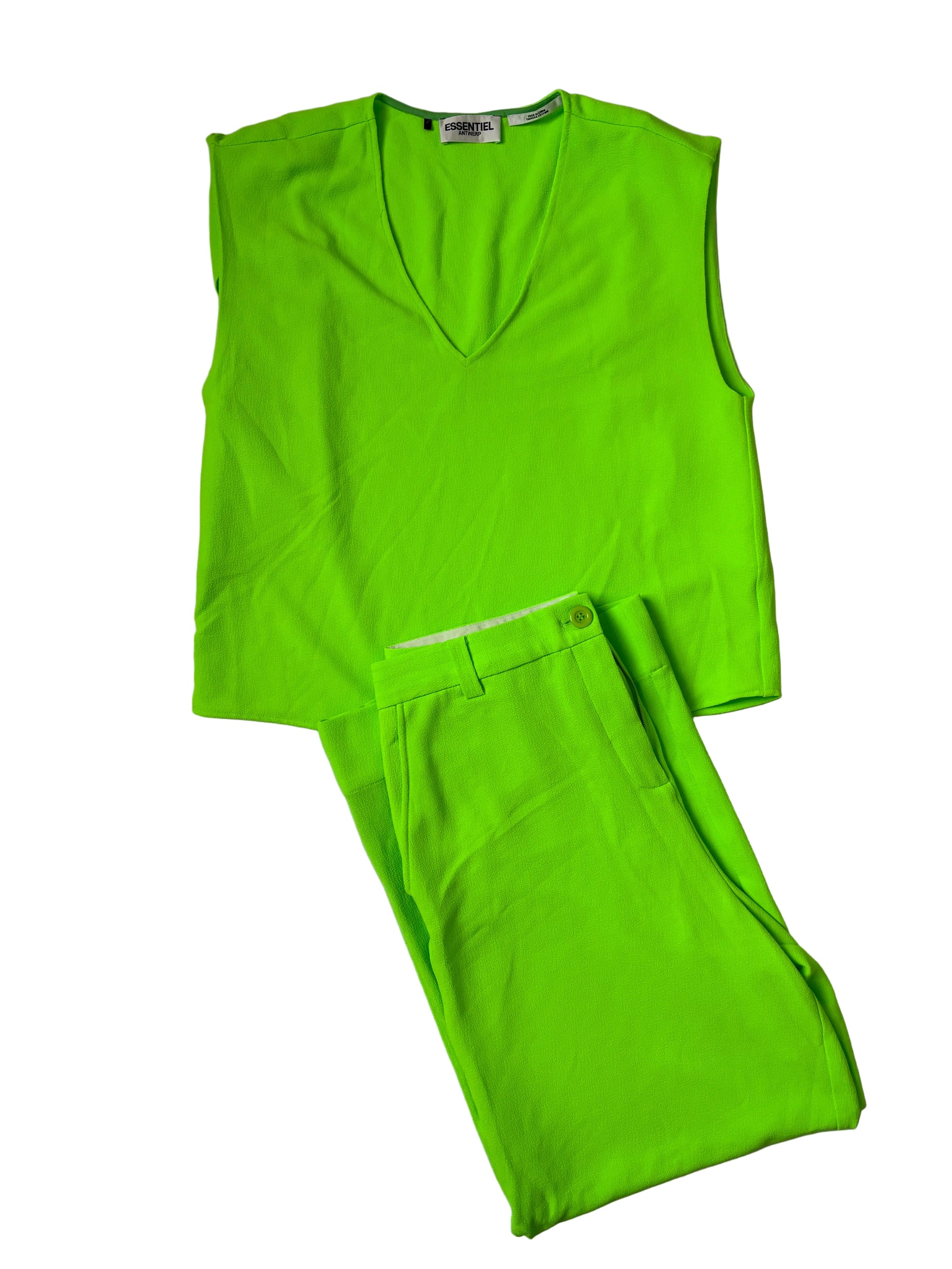 Essentiel Antwerp geweven top and trousers