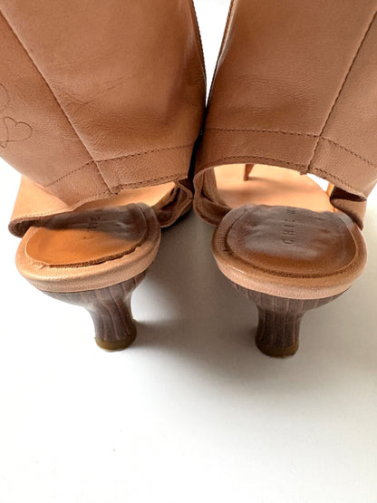 Chie Mihara Vintage Beige Sandals UK 5