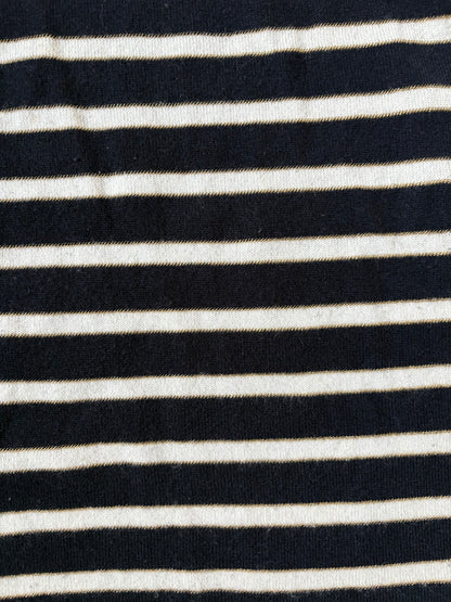 Chinti and Parker Striped Cashmere Jumper L