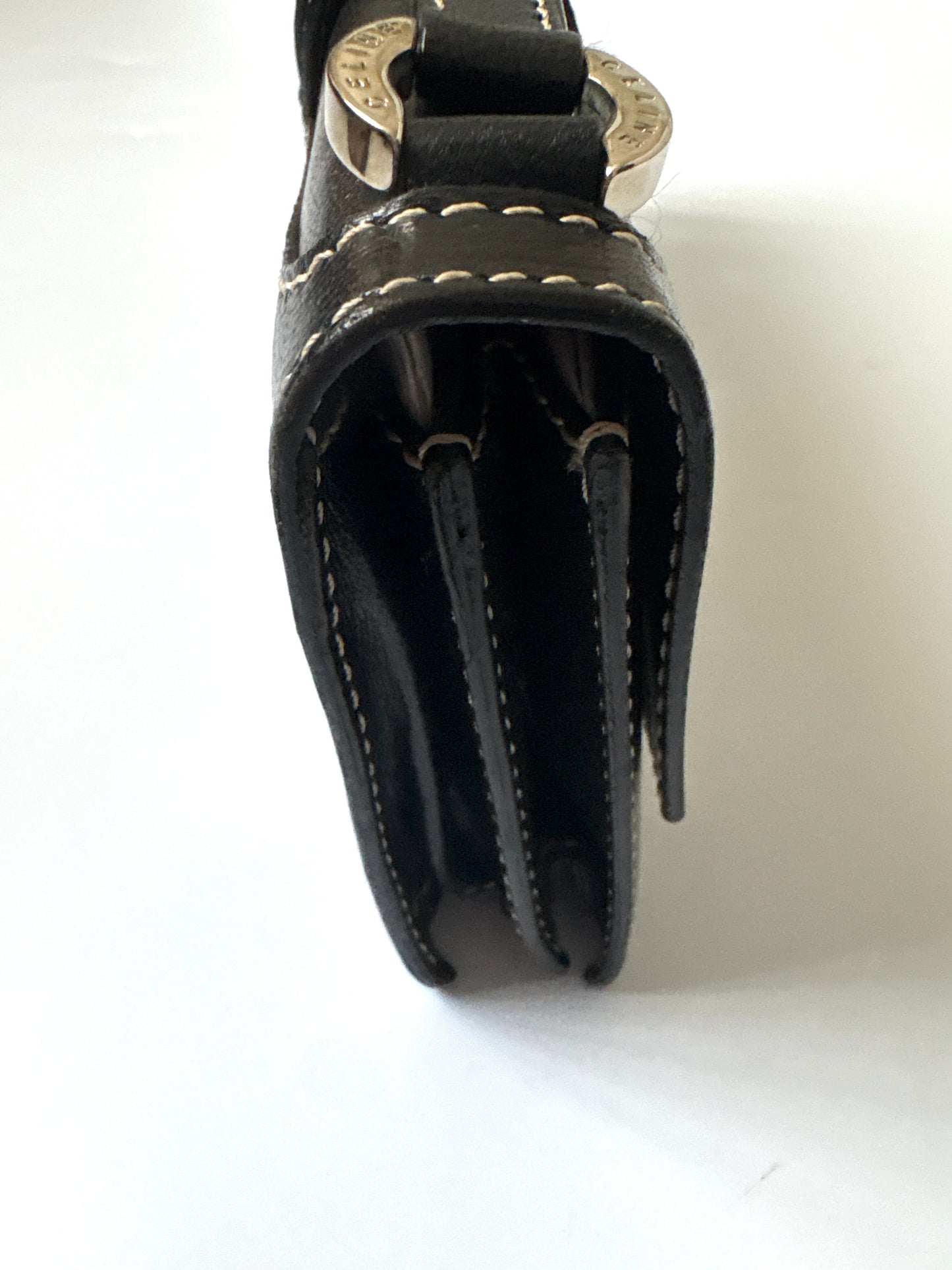 Vintage Celine Leather Shoulder Bag