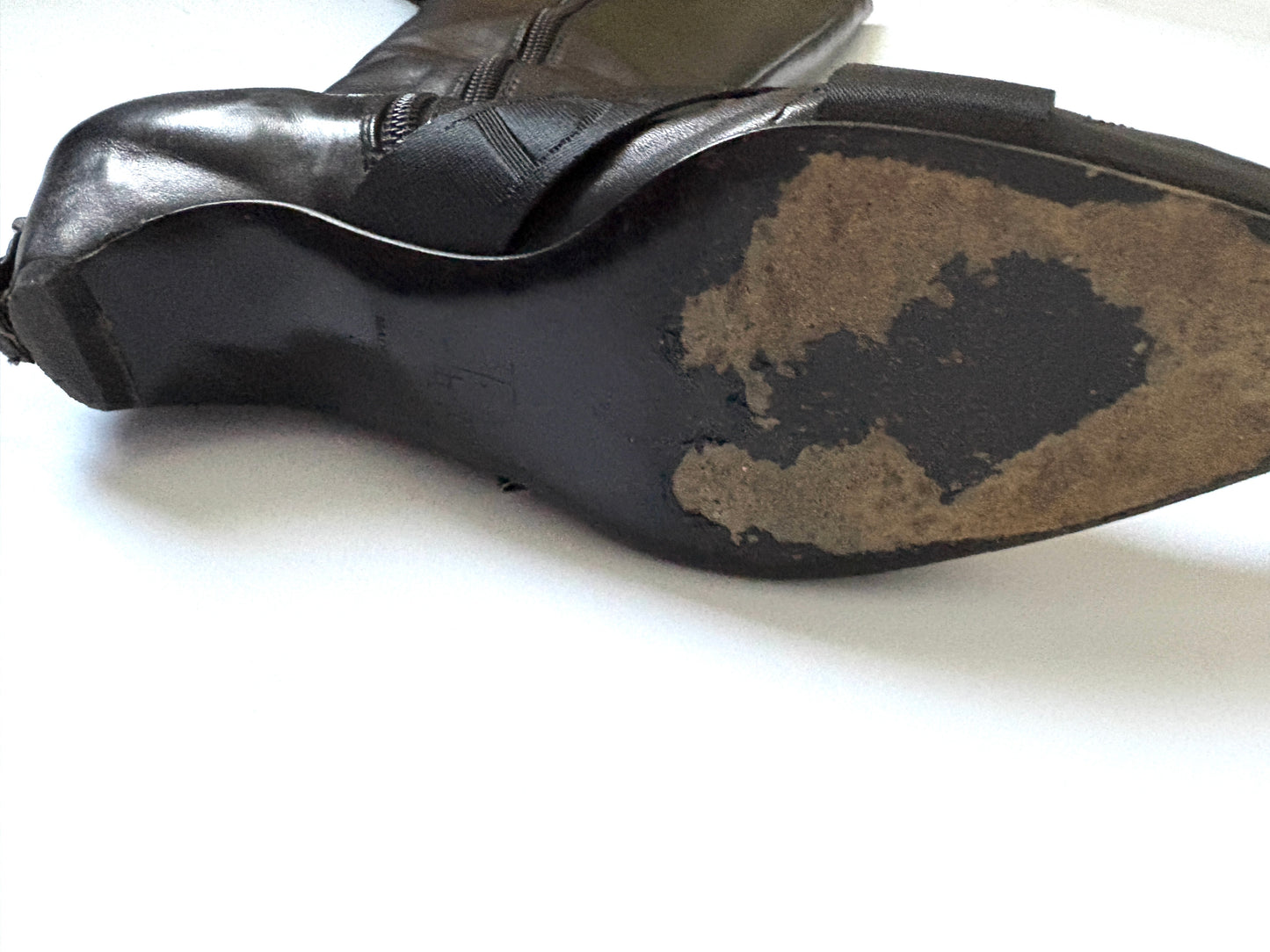 Dior Vintage Black Punk Boots UK 5.5