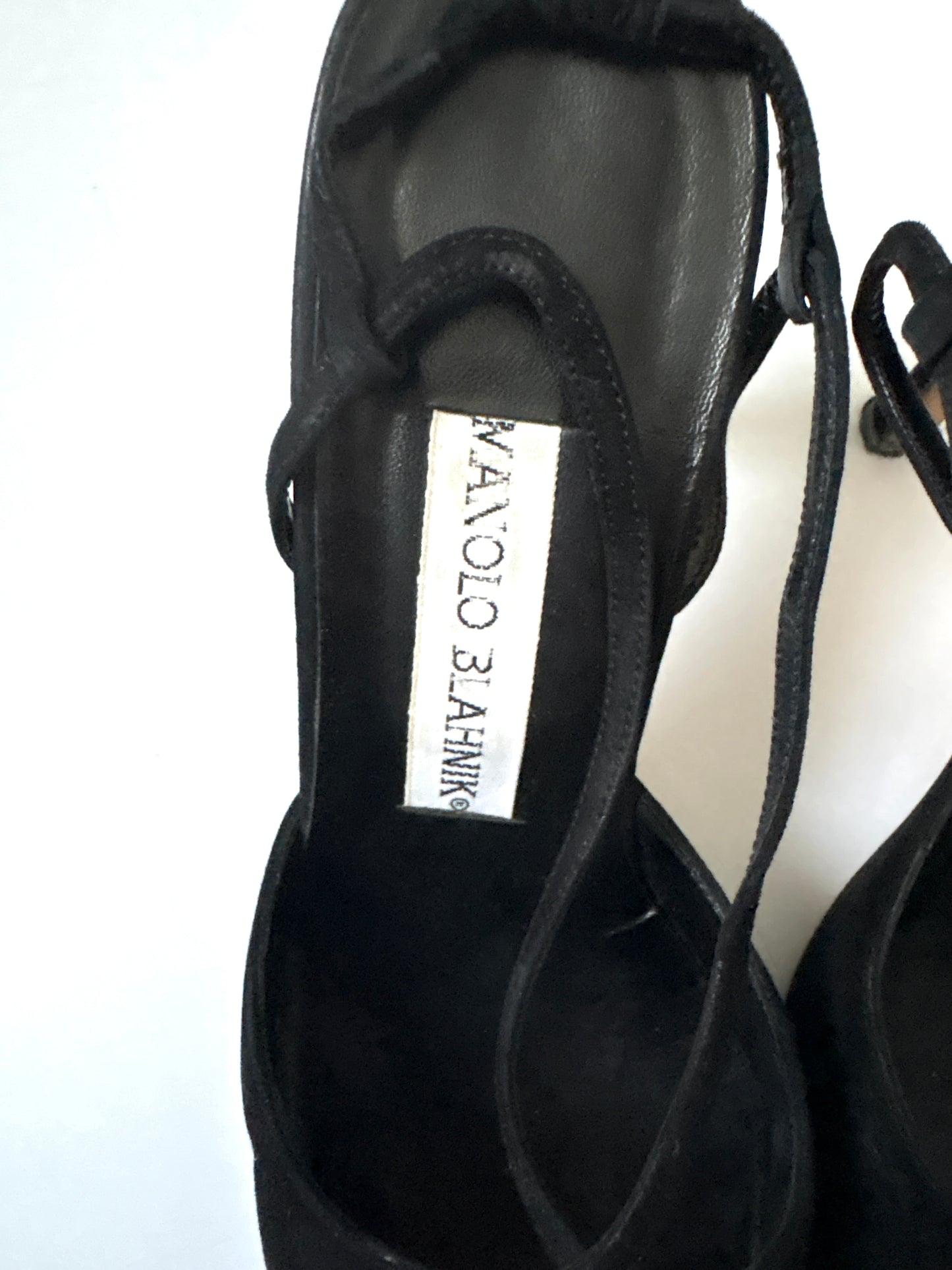 Manolo Blahnik Vintage Sling Backs UK 4.5