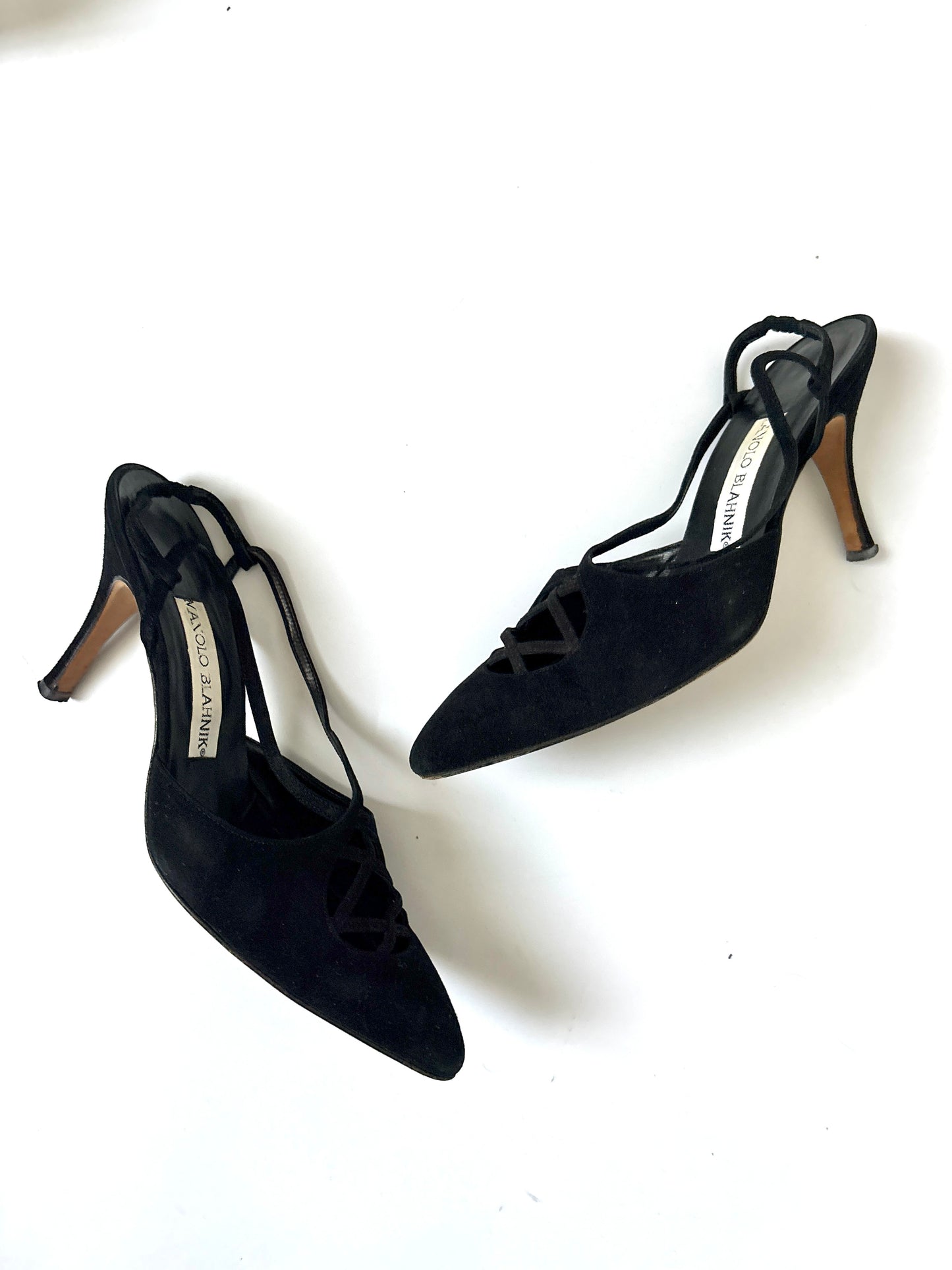 Manolo Blahnik Vintage Sling Backs UK 4.5