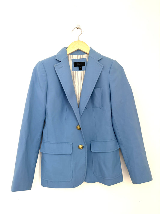J.Crew Wool Blue Blazer UK 6