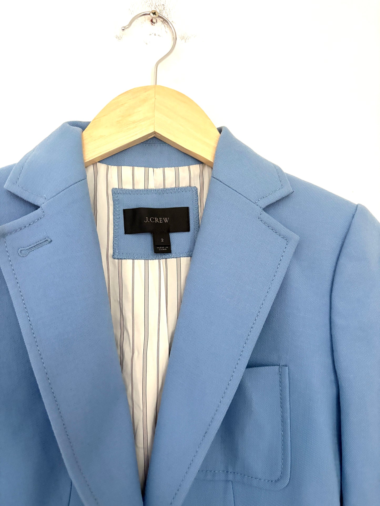 J.Crew Wool Blue Blazer UK 6