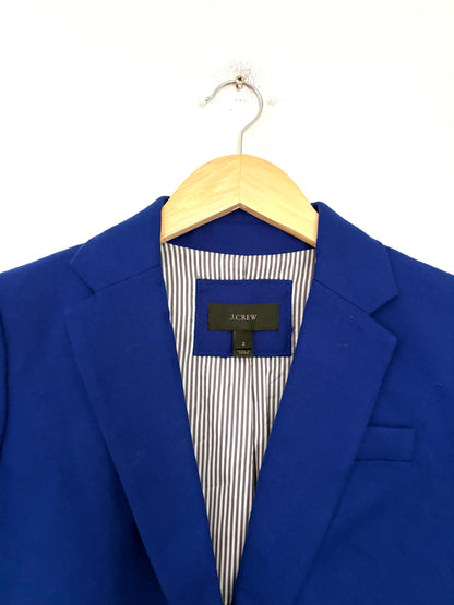 J.Crew Wool Royal Blue Blazer UK 6