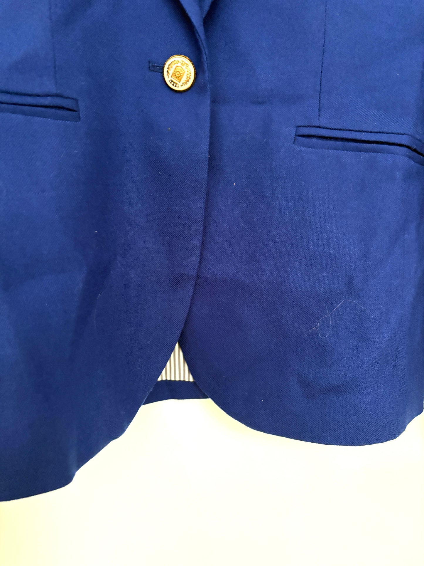 J.Crew Wool Royal Blue Blazer UK 6
