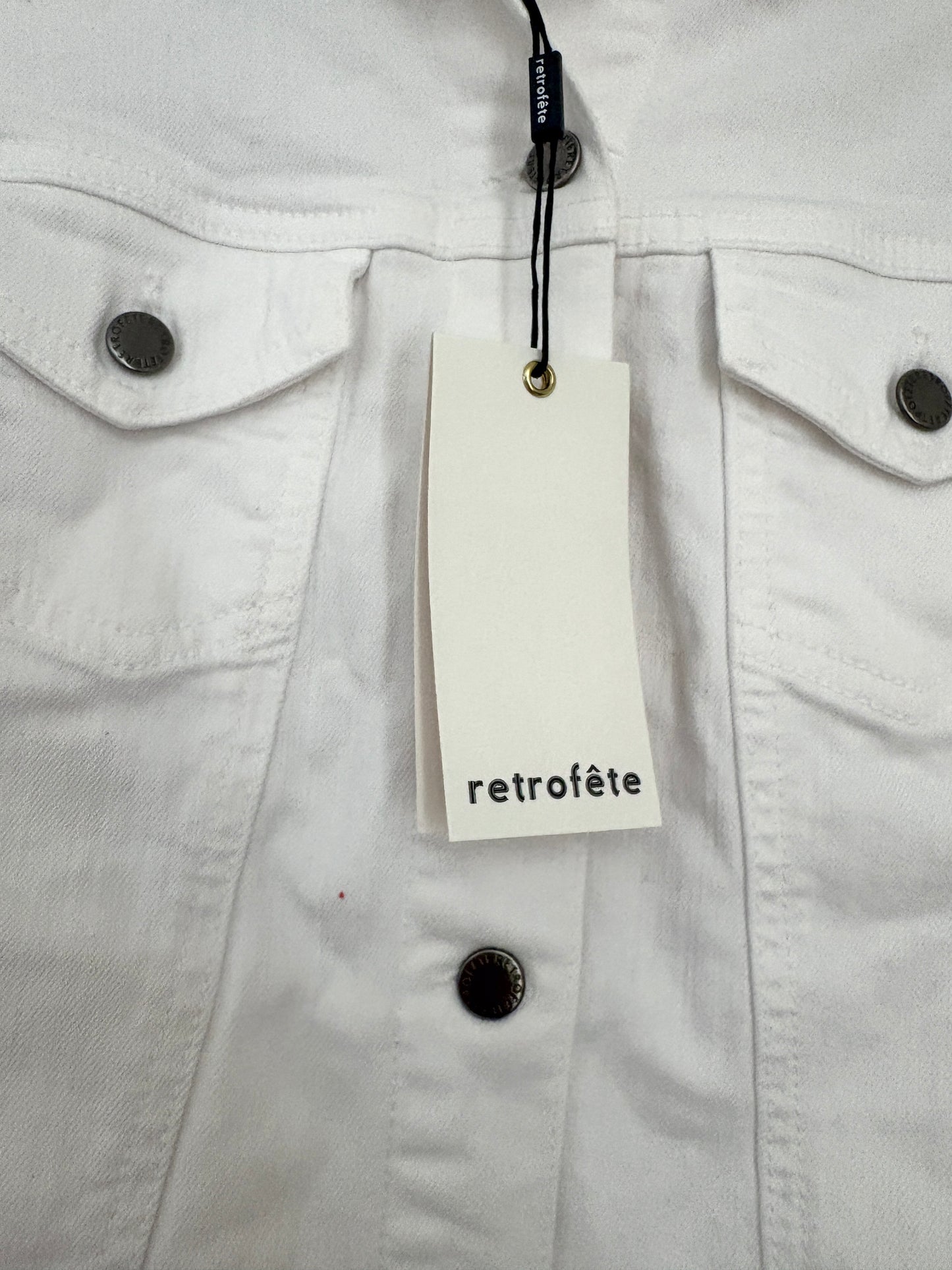 New with Tags Retrofête Ada Denim Jacket XS