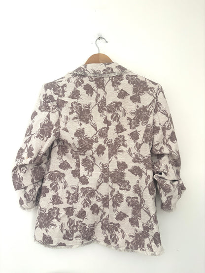 Cinq à Sept Boucle Floral Blazer UK 12
