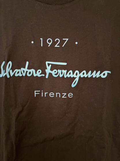 Salvatore Ferragamo Logo T-Shirt S