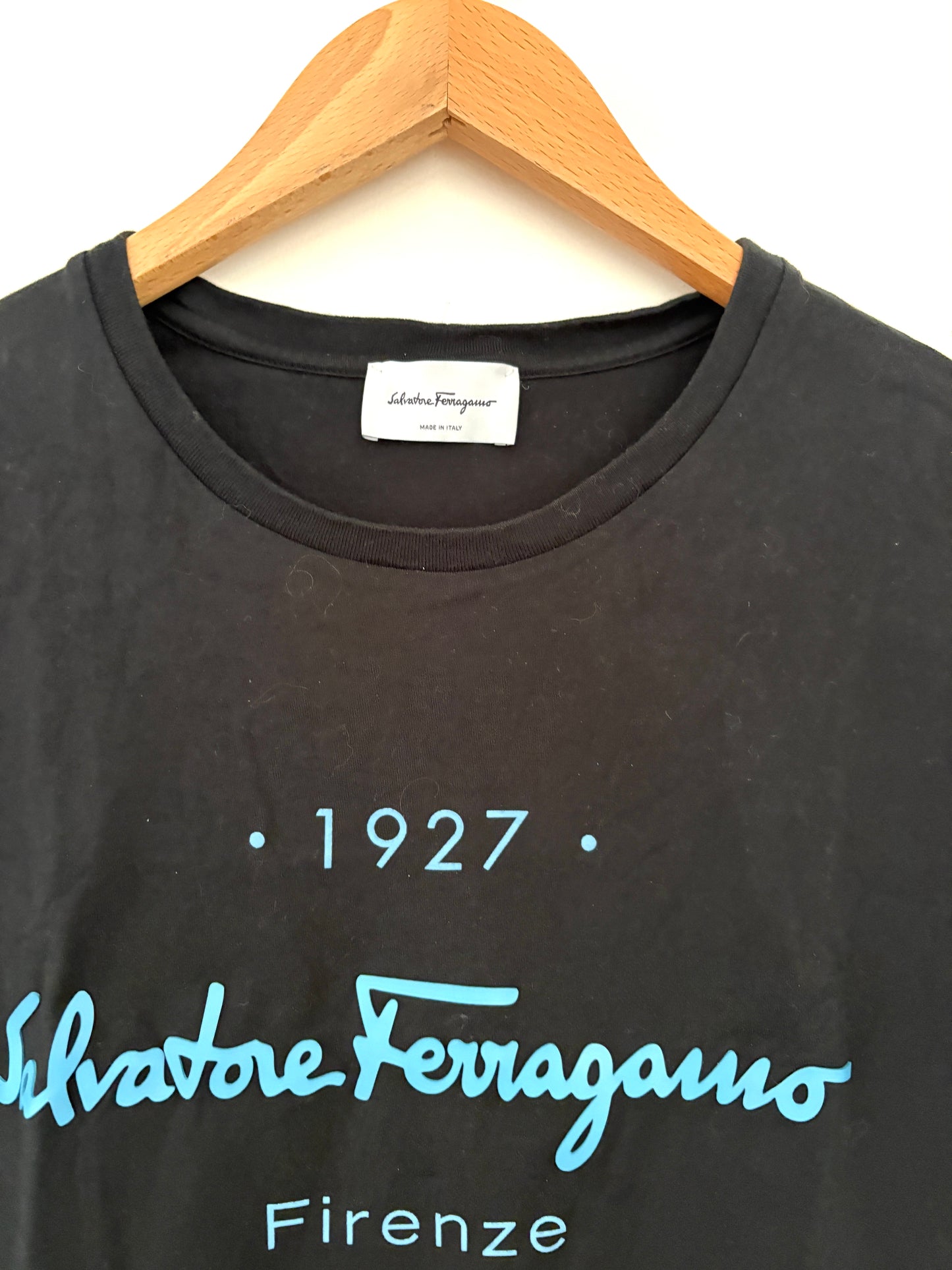 Salvatore Ferragamo Logo T-Shirt S