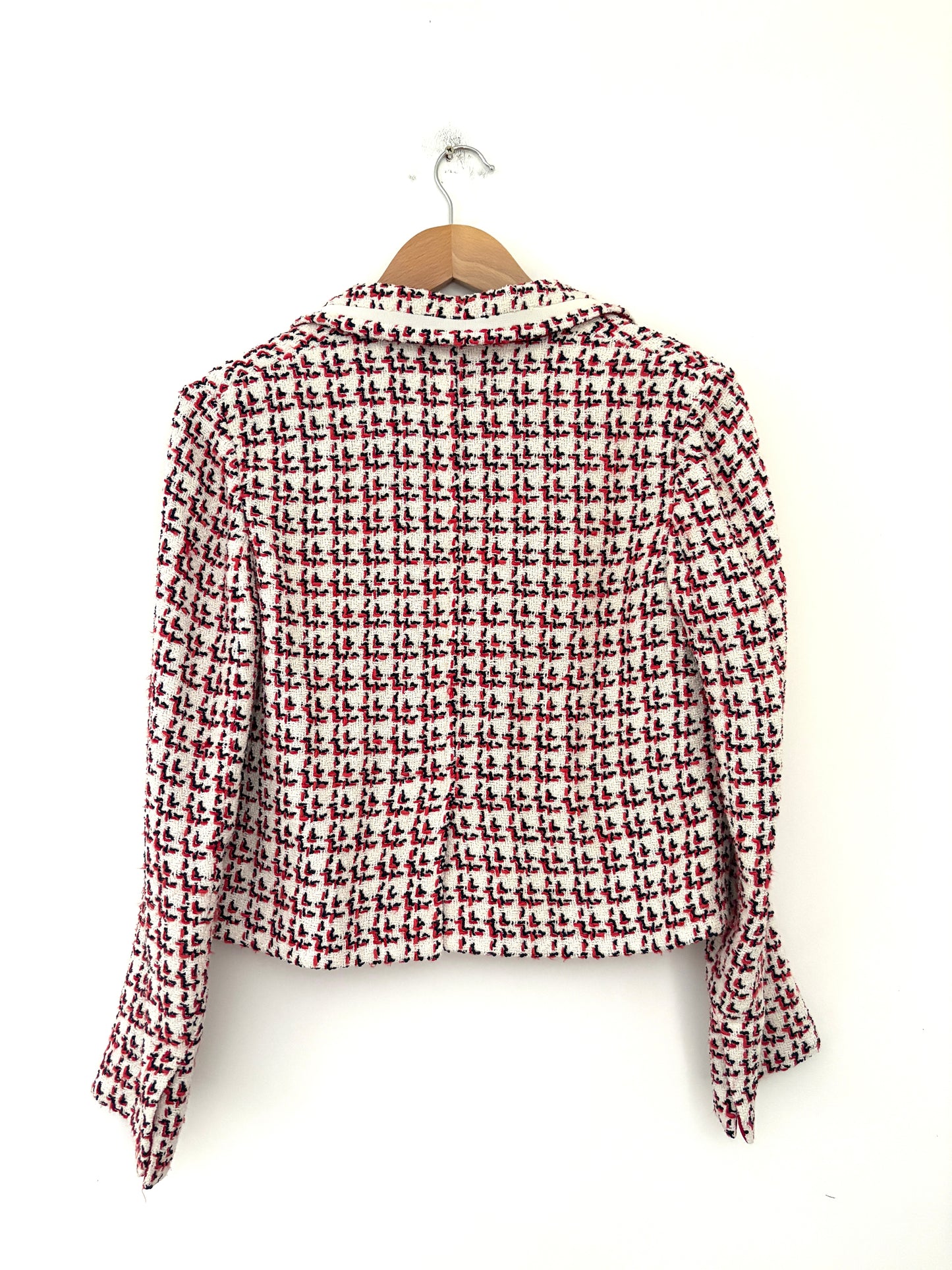 Ferragamo Patterned Boxy Jacket UK 6