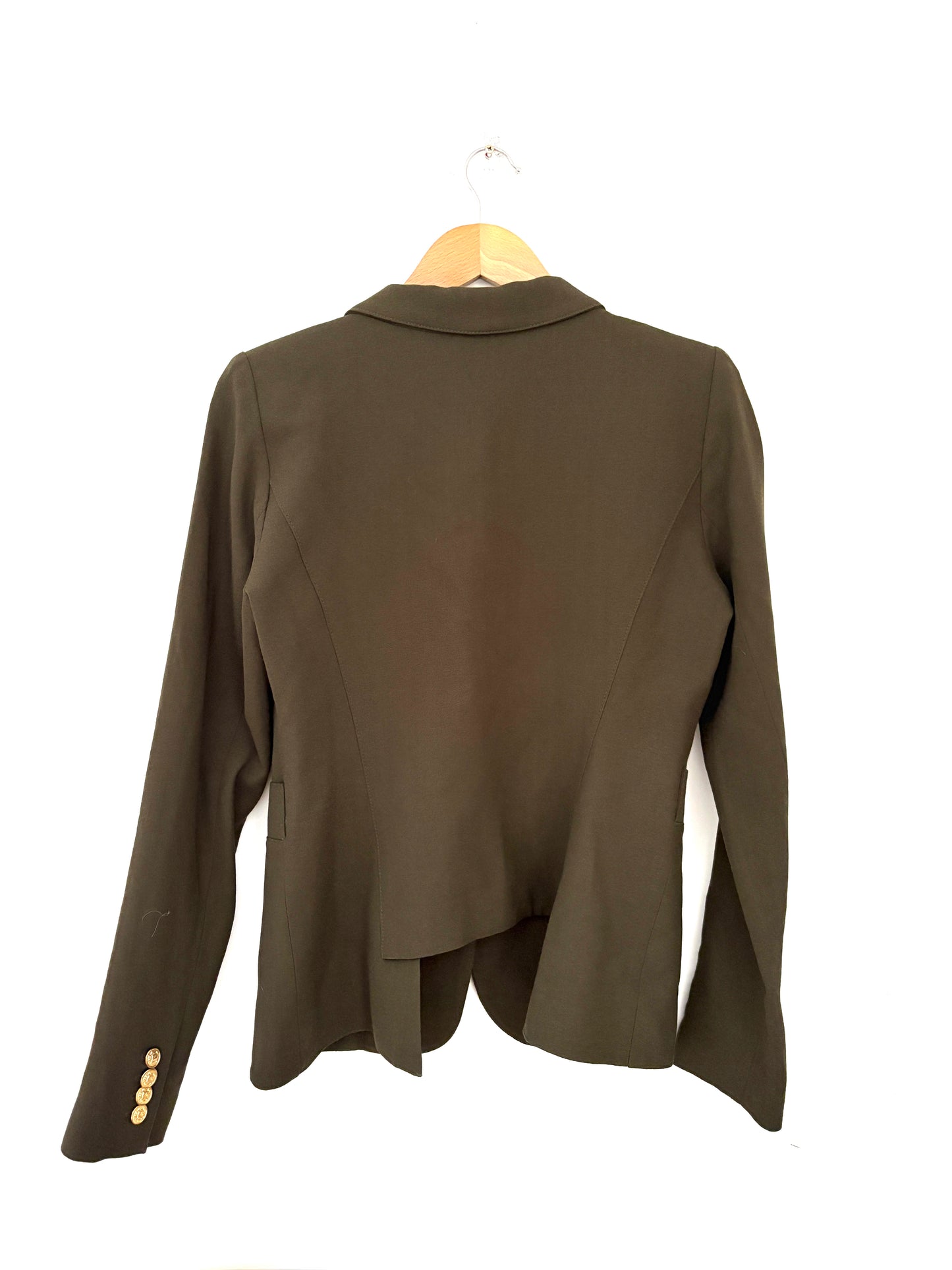 Smythe Classic Duchess Blazer In Army UK 12