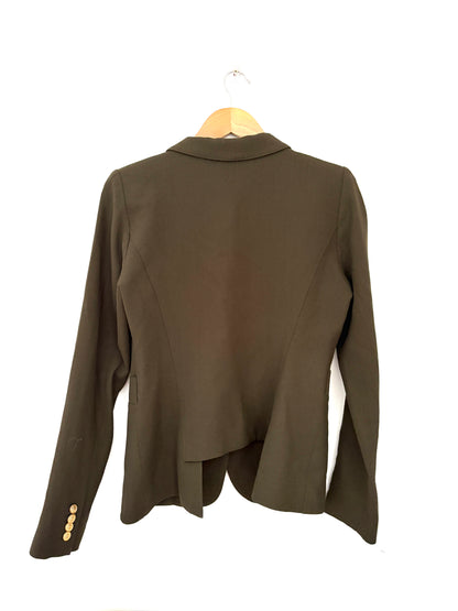Smythe Classic Duchess Blazer In Army UK 12