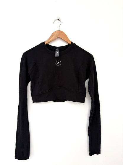Adidas by Stella Mccartney Truestrength cropped long sleeve top