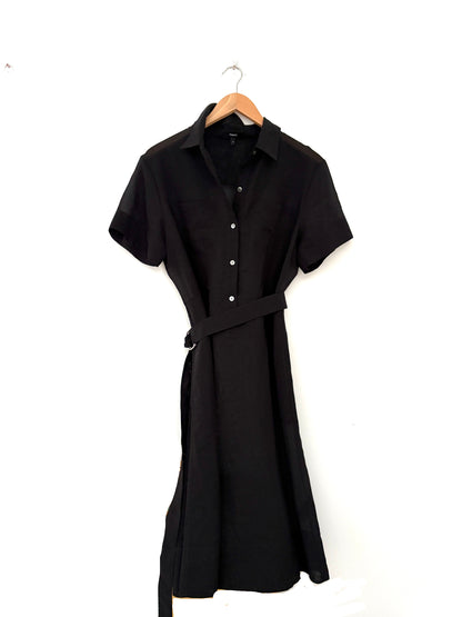 Theory Cotton Voile Shirt Dress