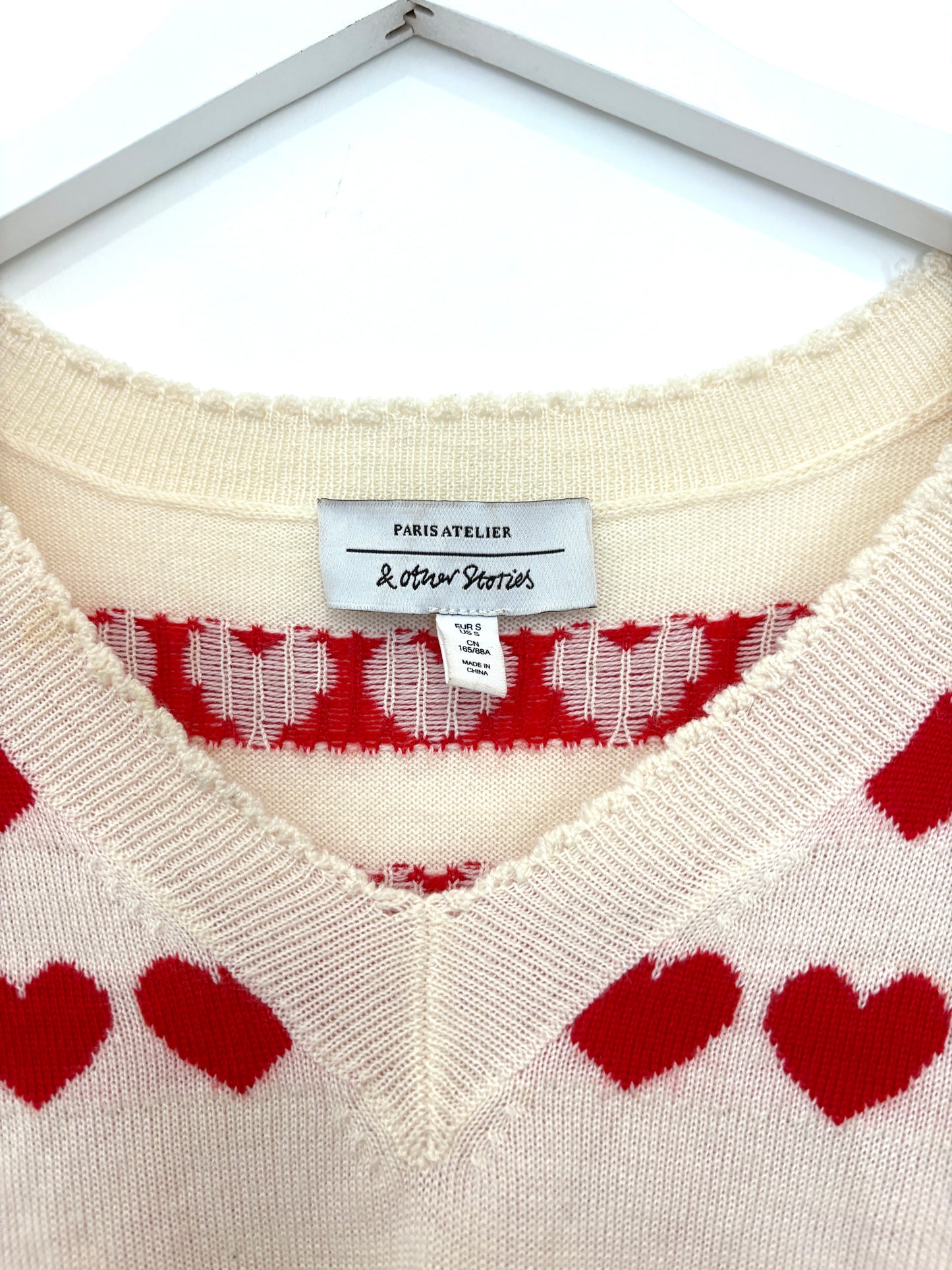 & Other Stories Heart Jumper S