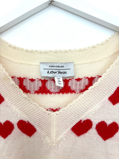 & Other Stories Heart Jumper S