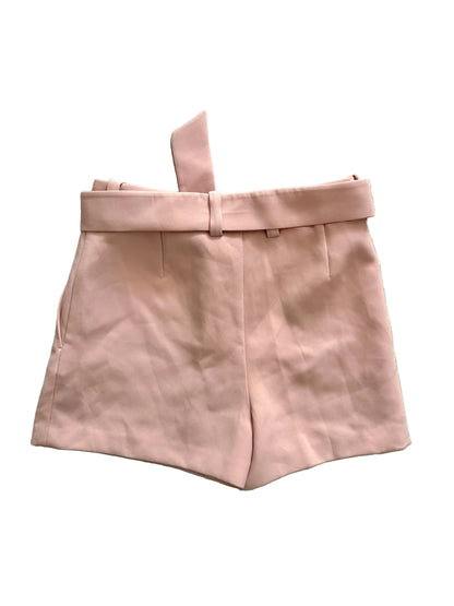 Maje Pink Belted Shorts UK 10