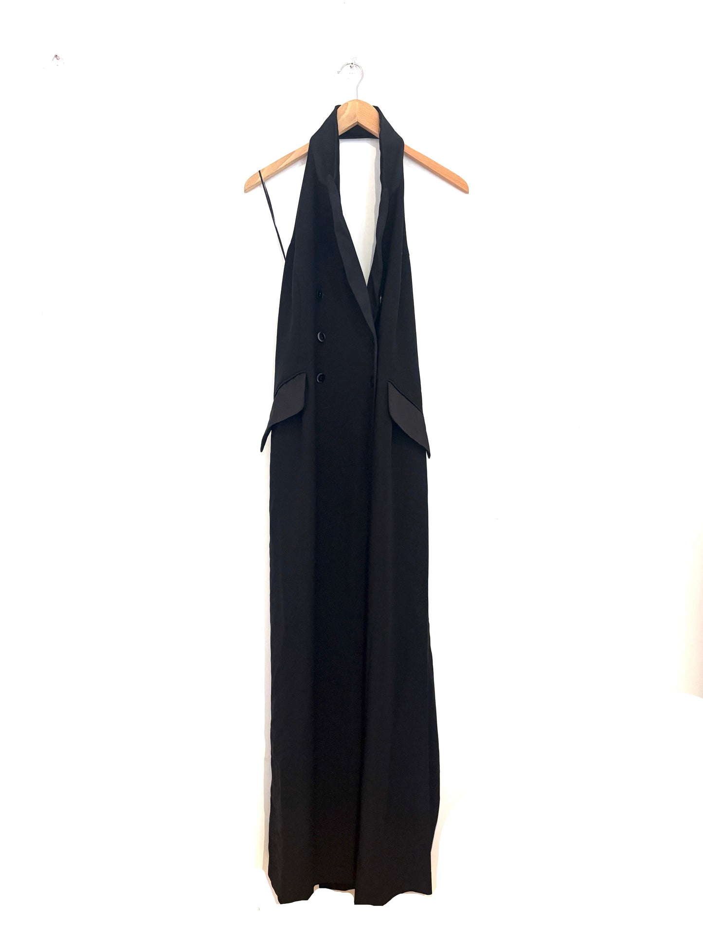 Reiss Annie Tux Split Leg Jumpsuit